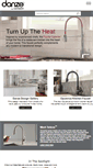 Mobile Screenshot of danze.com